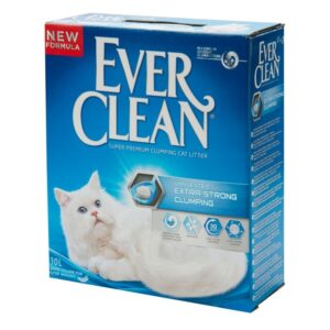 חול לחתול Everclean - אברקלין עוצמה מחוזקת ללא בישום