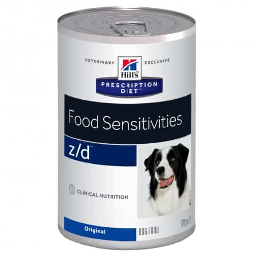 מזון רפואי לכלבים שימורי הילס Z/D