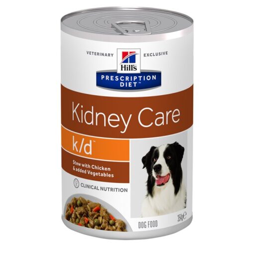 מזון רפואי לכלבים שימורי הילס K/D