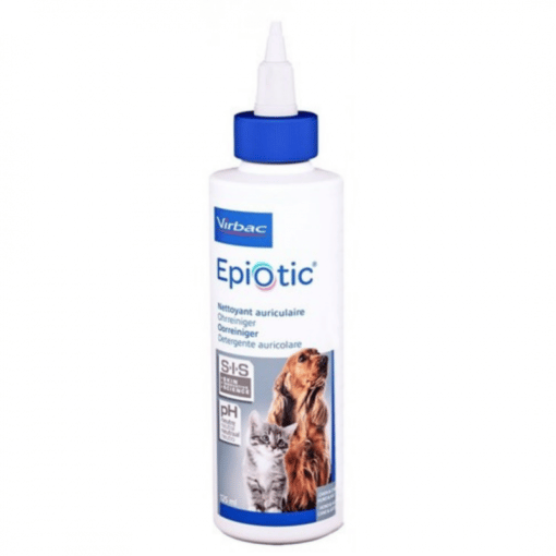 וירבק virbac - Epi-Otic טיפות לניקוי אוזניים לכלב ולחתול 125 מ