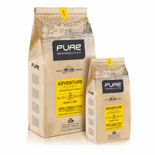 פיור מונופרוטאין גורים עוף ואורז 2 ק”ג – pure
