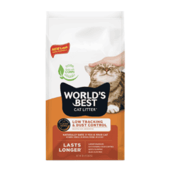 מצע חול תירס 6.8 ק"ג מתגבש בניחוח לוטוס WORLD'S BEST Multiple Cat Lotus Blossom Scented