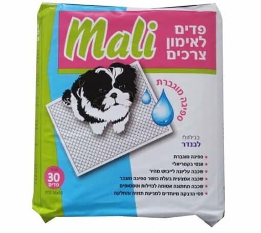 פדים לכלב לחינוך צרכים 30 יח' - mali