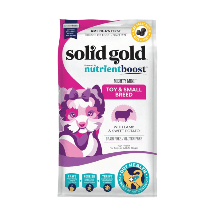 סוליד גולד Nutrient Boost מזון לכלב מגזע קטן טלה ובטטה - solid gold