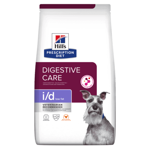 מזון רפואי לכלבים הילס I/D LOW FAT לכלב Hill's PRESCRIPTION DIET i/d Low Fat Dog Food