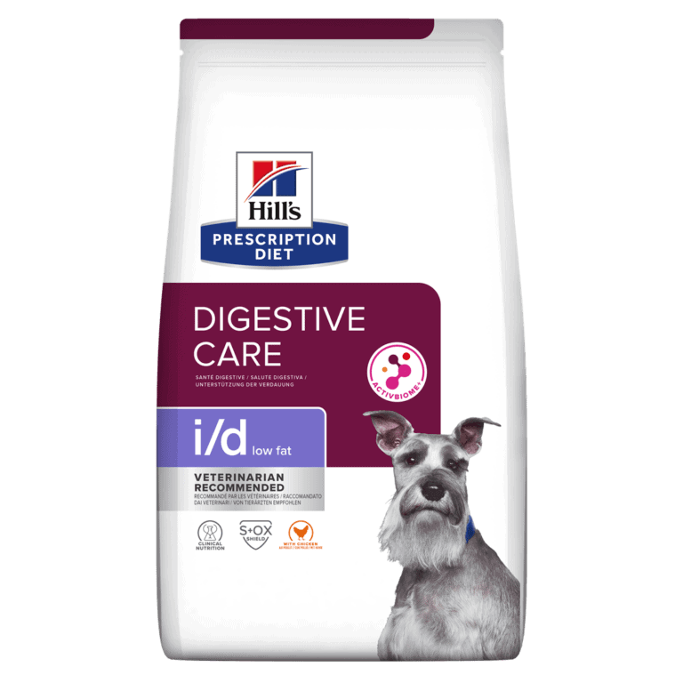מזון רפואי לכלבים הילס I/D LOW FAT לכלב Hill's PRESCRIPTION DIET i/d Low Fat Dog Food