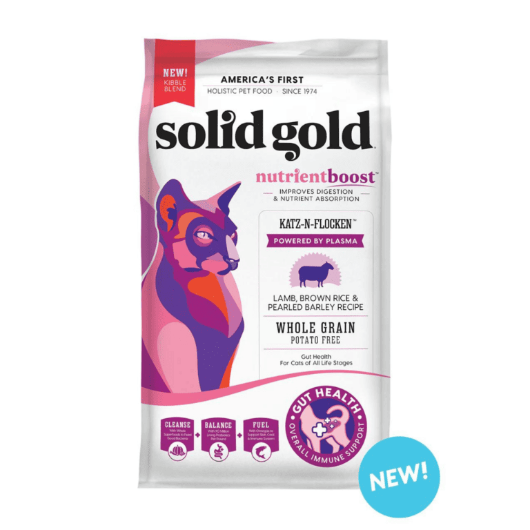 סוליד גולד Nutrient Boost מזון לחתול טלה ואורז חום - solid gold 1.88kg