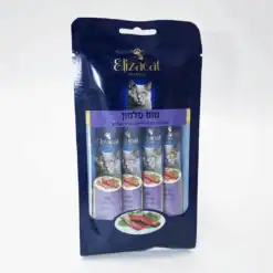 אליזקט  שלוקים בטעם סלמון 60 גרם Elizacat
